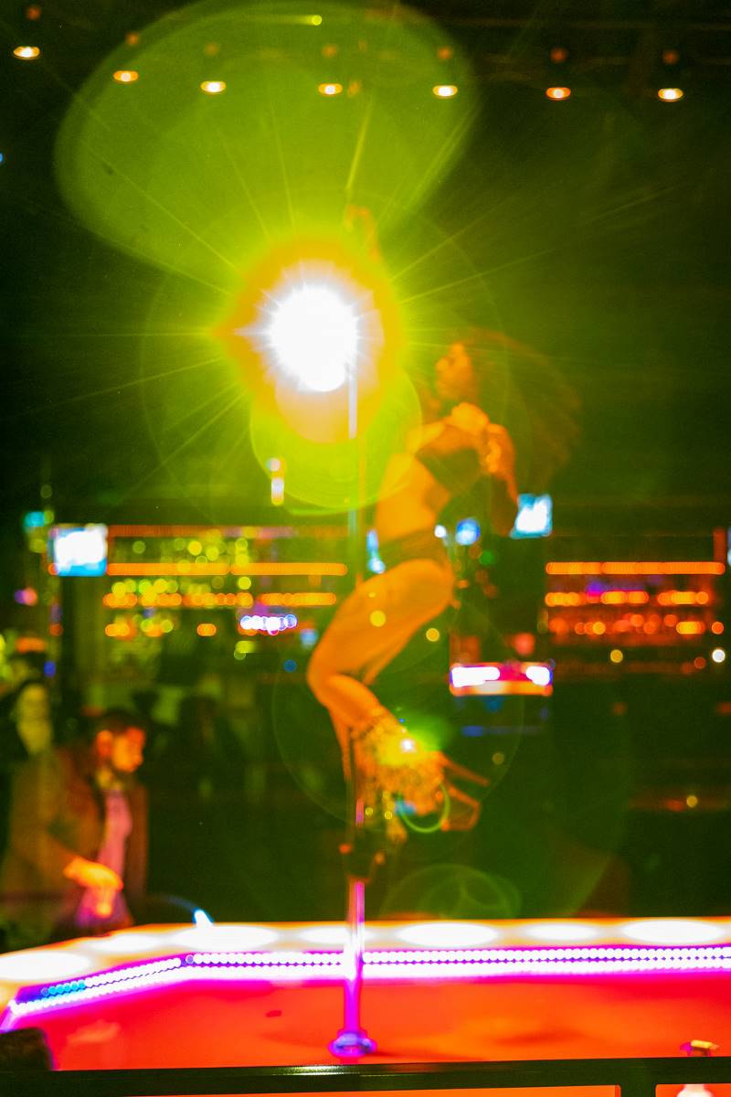 stripper at Scarletts San Antonio strip club